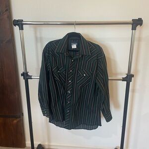 Wrangler Pearl snap button up